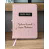 Agenda Rose Personnalisé