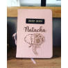 Agenda Rose Personnalisé