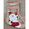 Chaussettes Noël Pere Noël  Personnalisée