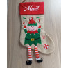 Chaussettes Noël Lutin Personnalisée