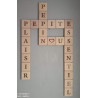 Scrabble Personnalisée