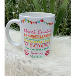 Mug personnalisée