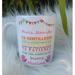 Mug personnalisée